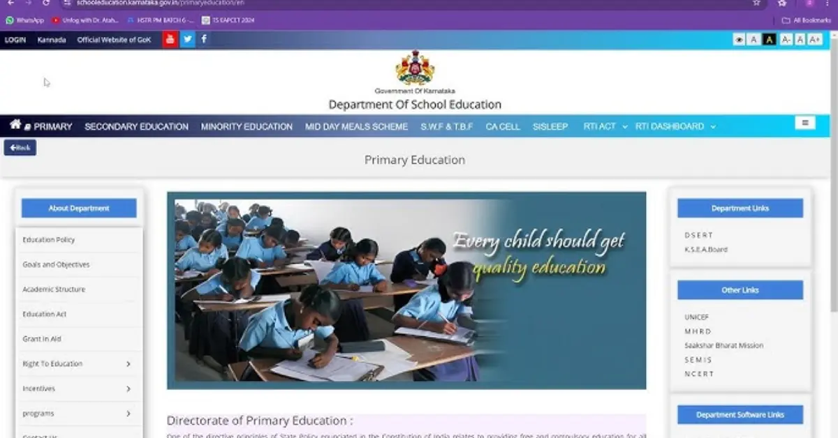 Department of Public Education Karnataka Recruitment .webp