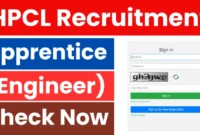 HPCL Graduate (Engineer) Apprentice Recruitment 2025