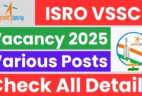 ISRO VSSC Assistant Recruitment 2025