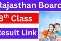 Rajasthan Board 8th Class Result 2025
