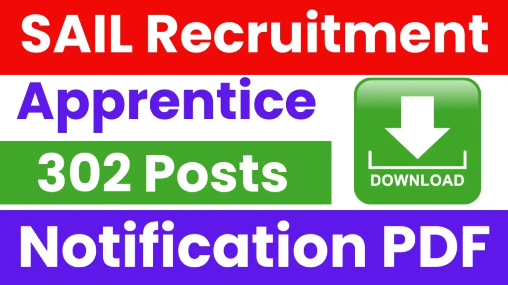 SAIL Apprentice Recruitment 2025
