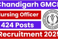 Chandigarh GMCH Nursing Officer Recruitment 2025