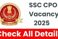 SSC CPO Recruitment 2025