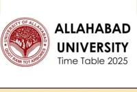 Allahabad University Time Table 2025 Announced @ allduniv.ac.in Details Here